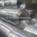 BWG9 High zinc coated 500kg coil hot dipped galvanized wire for producing chain link fence